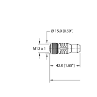 Кабель Turck RKC 4.4T-5-RSM 40/S3520