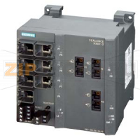 Управляемый промышленный коммутатор SCALANCE X307-3, 7 X 10/100 Mбит/c  с портами RJ45,   3 X 1000- Мбит  MM SC оптич. портов . диагностика, рез. блок питания, PROFINET-IO DEVICE Siemens 6GK5307-3BL10-2AA3