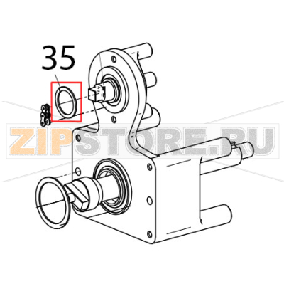 Guarnizione ø34,1x26.6x1.5 Fimar PF40E Guarnizione ø34,1x26.6x1.5 Fimar PF40EЗапчасть на деталировке под номером: 35