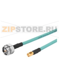 SIMATIC NET, ГИБКИЙ ПРЕДСОБРАННЫЙ КОАКСИАЛЬНЫЙ КАБЕЛЬ N-CONNECT/ R-SMA (ДВЕ ВИЛКИ) ДЛЯ СЕТЕЙ IWLAN, ДЛИНА 2M, 2.4 И 5 GГЦ, ГИБКИЙ КАБЕЛЬ ДЛЯ СЕГМЕНТА С КОМПОНЕНТАМИ С ПОДКЛЮЧЕНИЕМ  R-SMA  И RCOAX N-CONNECT Siemens 6XV1875-5CH20