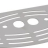 GRIGLIA POGGIATAZZE INOX - GRIGLIA POGGIATAZZE INOX