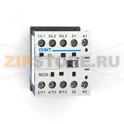Контактор 6 А, 230 В, 2.2 кВт, 50 Гц Chint NC6-0610 