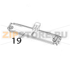 Printhead 300 dpi Zebra ZD421 Thermal Transfer Printhead 300 dpi Zebra ZD421 Thermal TransferЗапчасть на деталировке под номером: 19