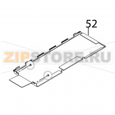 Sub open cover Sato CL6NX Plus Sub open cover Sato CL6NX PlusЗапчасть на деталировке под номером: 52Название запчасти на английском языке: Sub open cover Sato CL6NX Plus.