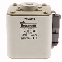 Предохранитель, 900 A, AC 1250 В, 200 кА, size 3, 76x92x91 мм, aR, IEC UL Eaton FUSE 900A 1250
