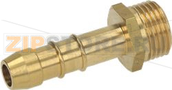 HOSE-END FITTING 1/2 NAT. GAS M BRASS 