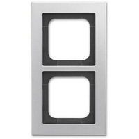 Рамка двухместная, титан ABB 2562.14