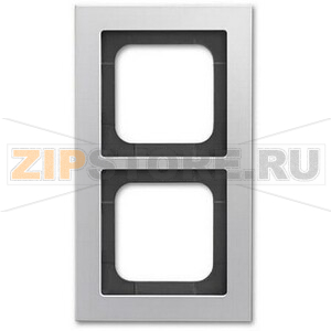 Рамка двухместная, титан ABB 2562.14 