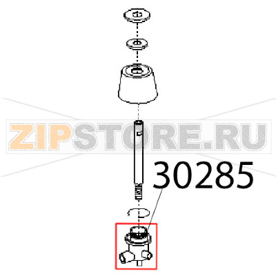 Torretta inferiore Angelo Po KD130EAT Torretta inferiore Angelo Po KD130EATЗапчасть на деталировке под номером: 30285