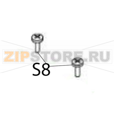 Bind head p tight screw Sato CL6NX Plus Bind head p tight screw Sato CL6NX PlusЗапчасть на деталировке под номером: S8Название запчасти на английском языке: Bind head p tight screw Sato CL6NX Plus.