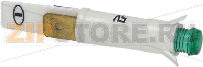 ИНДИКАТОРНАЯ ЛАМПА ЗЕЛЕНАЯ 5VDC 