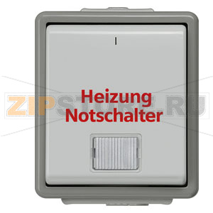 DELTA FLACHE АВАРИЙНЫЙ ВЫКЛЮЧАТЕЛЬ НАГРЕВА 10А 250В НАВЕСНОГО МОНТАЖА IP44 С ЗАЩИТОЙ ОТ БРЫЗГ С КОНТРОЛЬНОЙ ЛАМПОЙ 2-ПОЛЮСНЫЙ Siemens 5TA4742 