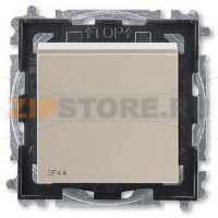 Переключатель перекрёстный, одноклавишный, IP44, коричневый ABB 2CHH597940A4018