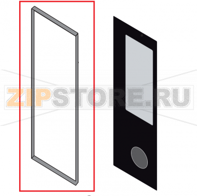 Gasket Lainox NAEB101R       Gasket Lainox NAEB101RЗапчасть на сборочном чертеже под номером: 17Название запчасти на английском&nbsp;языке: Gasket Lainox NAEB101R