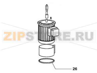 Уплотнитель  Fimar CL/3M      Уплотнитель для куттера Fimar CL/3MЗапчасть на деталировке под номером: 26Количество запчастей в комплекте: 1Оригинальное название запчасти Fimar: Gasket