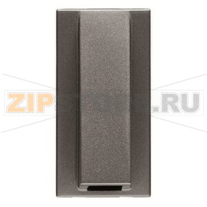 Вывод кабельный, одномодульный, антрацитовый ABB 2CLA210700N1801 