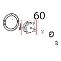 Motor 330 W, 230 V, 50/60 Hz Unox XVC 205E