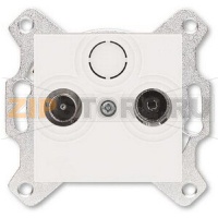 Розетка проходная TV-R, 7 дБ, жемчуг ABB 2CHH083607A6068