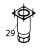 Pata regulable Fagor ECO-160