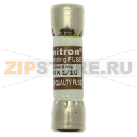 Предохранитель, 0.125 A, AC 600 В, 100 кА, 10x38 мм, UL, CSA, быстродействующий Eaton LIMITRON FA