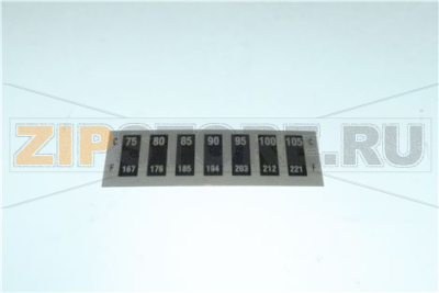 TERMOMETRO ADESIVO SCALA 75  105 C 