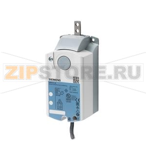 GDB131.2E - Привод заслонки 3-точечное регулирование, 24 В, линейный привод 125 Н, 150 с Siemens GDB131.2E 