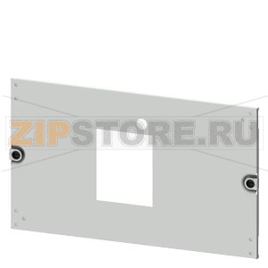 SIVACON S4 Masking frame SENTRON 3VA 3VA23 (up to 400 A) 3VA24 (up to 630 A) 3-pole Mounting position horizontal withdrawable connection Number of switches 1 Height 300 mm Width 600 mm Siemens 8PQ2030-6BA27 