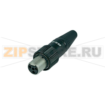 Разъем уменьшенный, XLR Rean AV RT4FCT-B 