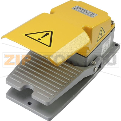 Выключатель ножной 250 В/AC, 15 А TRU Components XF-302 