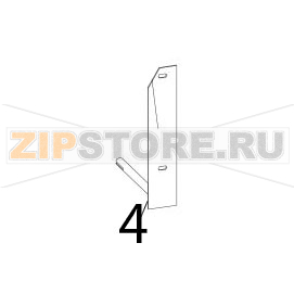 Staffa DX Zanolli Citizen PW 6+6/MC Staffa DX Zanolli Citizen PW 6+6/MCЗапчасть на деталировке под номером: 4