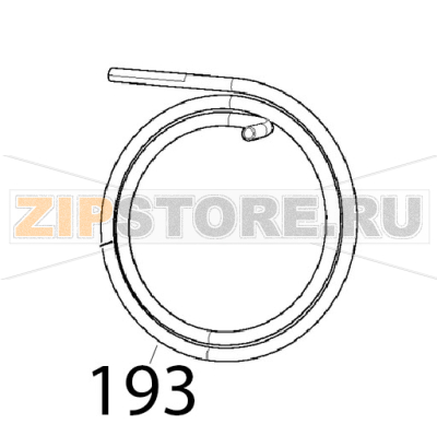 Rocchetto detergente tubo, Ø: 8 Unox XVC 1005EP Rocchetto detergente tubo, Ø: 8 Unox XVC 1005EPЗапчасть на деталировке под номером: 193