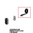 Temperature probe PT100 L1000 Unox XB 695
