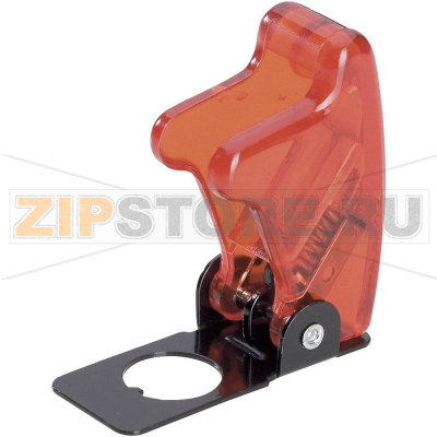 Крышка защитная, красная, 1 шт TRU Components TC-R17-10B 