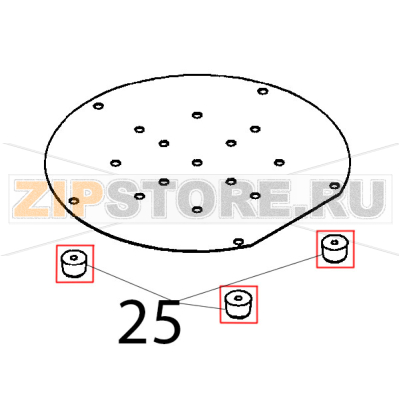 Small foot Vema SG 2081 Small foot Vema SG 2081Запчасть на деталировке под номером: 25