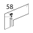 Vetro interno 715x414x4 BETFL L.M. rossella Unox XF 190