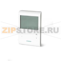 RDD100.1DHW - Комнатный термостат с дисплеем, батарейкой и управлением ГВС Siemens RDD100.1DHW