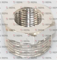 RACCORDO NICHELATO ø 3/4 M - 3/8 F