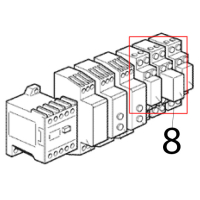 Kit relay and relay socket Scotsman MAR 78 SPLIT