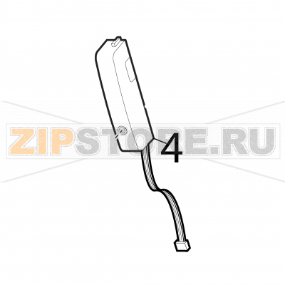 Label-taken sensor kit Intermec PD42 Label-taken sensor kit Intermec PD42Запчасть на деталировке под номером: 4Название запчасти на английском языке: Label-taken sensor kit Intermec PD42.