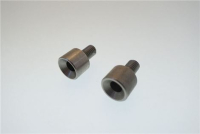 GLASS SUPPORT BUSHING KIT 2PCS STAINLESS