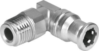 Штуцер угловой с цанговым зажимом и резьбой Festo CRQSL-1/4-8