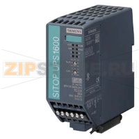 SITOP UPS1600 10A ETHERNET/ PROFINET БЛОК БЕСПЕРЕБОЙНОГО ЭЛЕКТРОПИТАНИЯ С ETHERNET/ PROFINET- ИНТЕРФЕЙСОМ ВХОД: DC 24 V ВЫХОД: DC 24 V/10 A Siemens 6EP4134-3AB00-2AY0