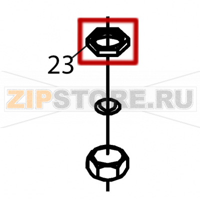 Tuerca exagonal M-24x2,5 Fagor ECO-200 Tuerca exagonal M-24x2,5 Fagor ECO-200Запчасть на деталировке под номером: 23Название запчасти Fagor на английском языке: Tuerca exagonal M-24x2,5 ECO-200.