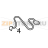 Cable cutter, main board to center plate Intermec PD42