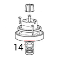 Inserto in gomma Scotsman MF 46 WS