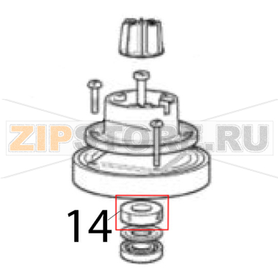 Inserto in gomma Scotsman MF 46 WS Inserto in gomma Scotsman MF 46 WSЗапчасть на деталировке под номером: 14