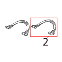 Head harness (signal) Toshiba TEC SP40II