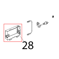 Scatola porta componenti lievitatori Unox XL 404