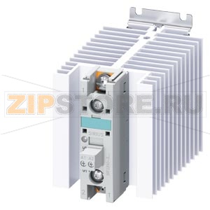 ПОЛУПРОВОДНИКОВЫЙ КОНТАКТОР 3RF2 AC51 50A 40 ГРАД. C 24-230V / 110-230VAC ЗАЖИМЫ ДЛЯ КОЛЬЦЕВЫХ НАКОНЕЧНИКОВ Siemens 3RF2350-3AA22 
