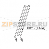 Heating element for oven Tecnoinox PPF70E7